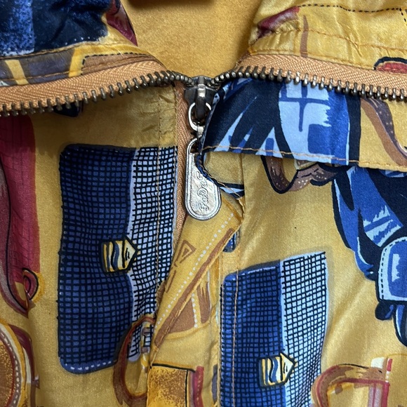 FUDA INTERNATIONAL SILK VINTAGE BOMBER - Picture 4 of 7